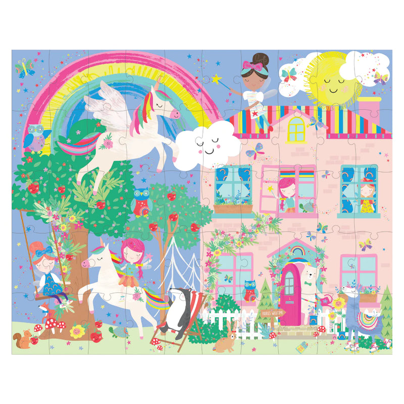 Jigsaw 50pc Magic Moving Rainbow - Born Childrens Boutique