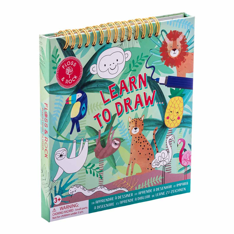 Learn to Draw Jungle - Born Childrens Boutique