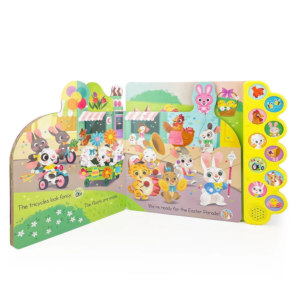Hippity Hoppity Easter Bunny Sound Book - Born Childrens Boutique