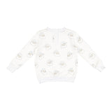 Blue Santa Boy Sweatshirt - Born Childrens Boutique