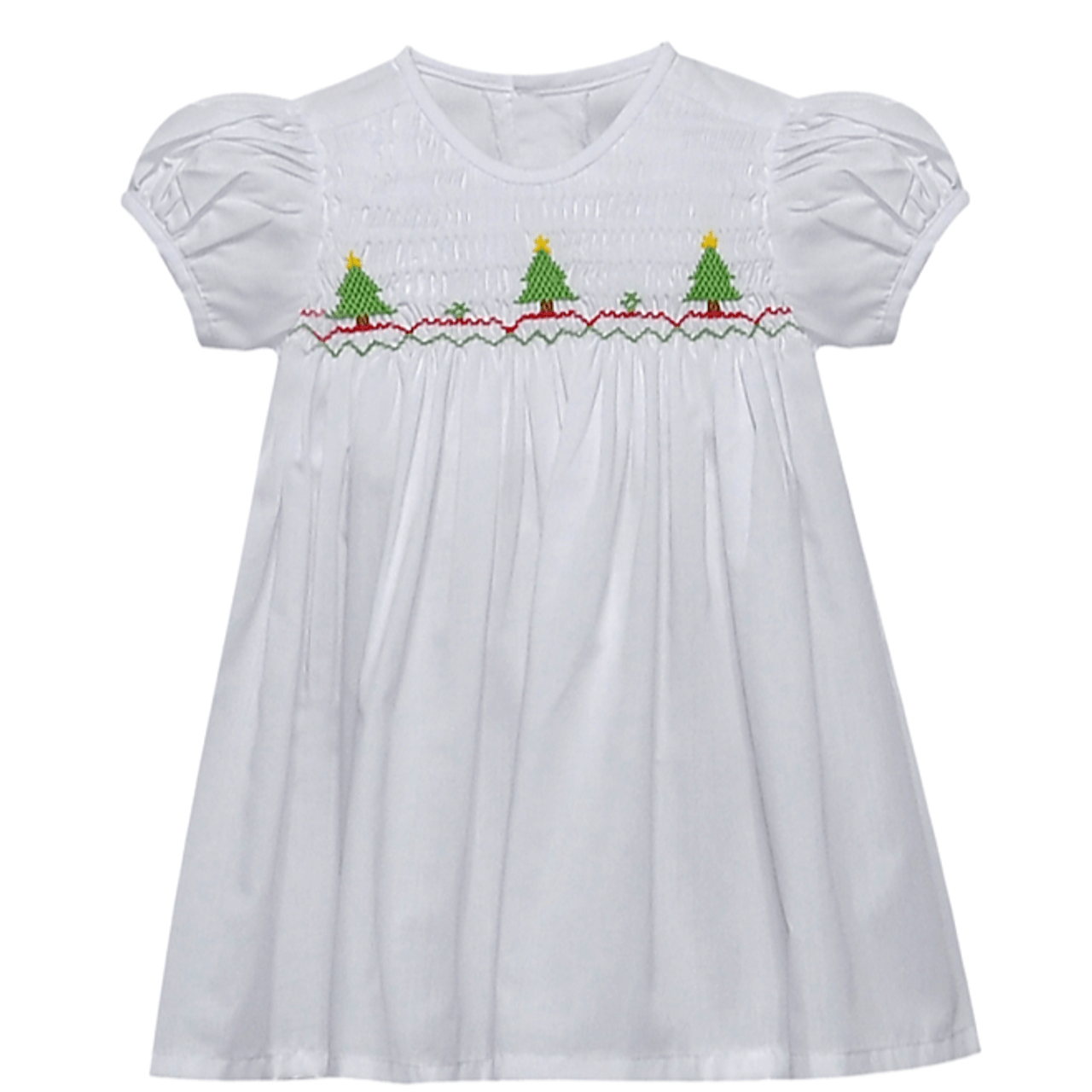 Phoebe Dress Christmas Tree - Born Childrens Boutique