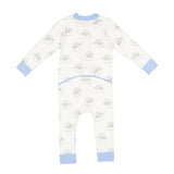 Blue Santa Baby Boy Pajama - Born Childrens Boutique