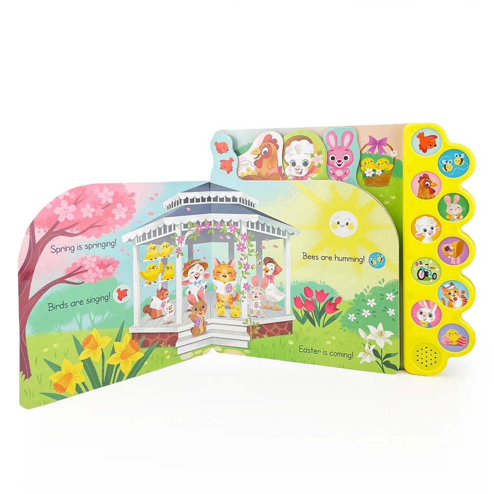 Hippity Hoppity Easter Bunny Sound Book - Born Childrens Boutique