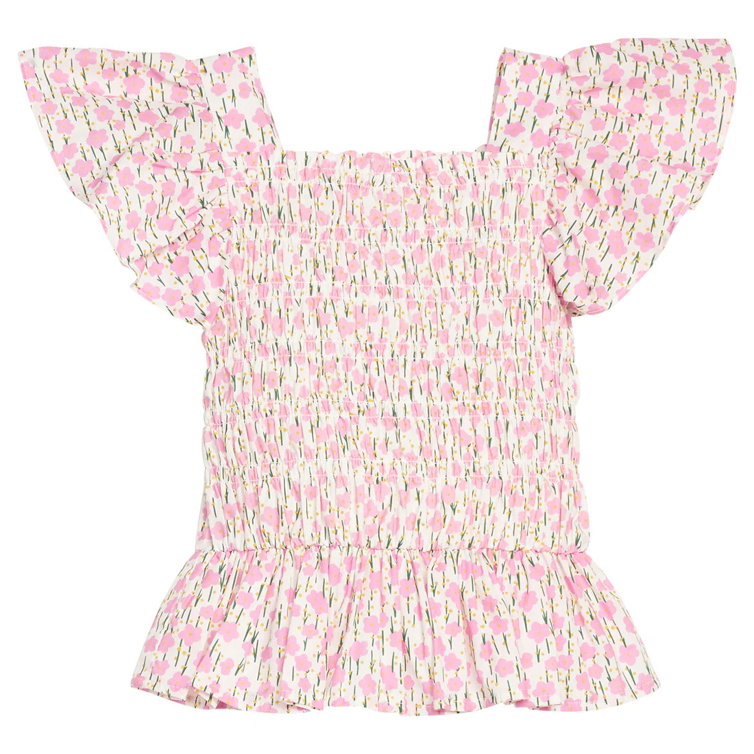 India Top - Darien Daisies - Born Childrens Boutique