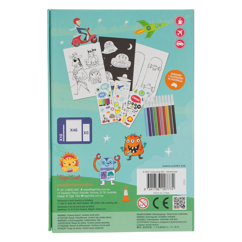 Adventures - Coloring Set - Born Childrens Boutique