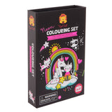 Unicorn & Friend - Neon Coloring Set - Born Childrens Boutique