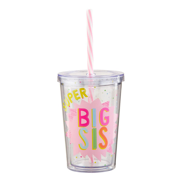 Pink Big Sister Tumbler - Born Childrens Boutique