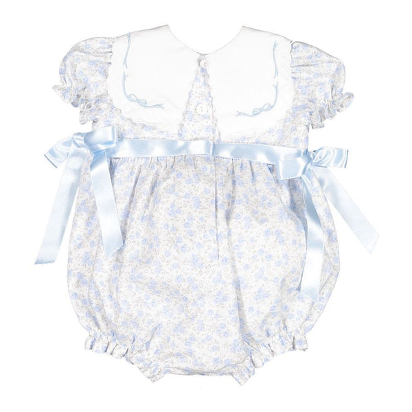 Pre-Order Blue Lullaby Romper - Born Childrens Boutique