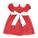 Pre-Order Christmas Eve Bow Dress - Born Childrens Boutique