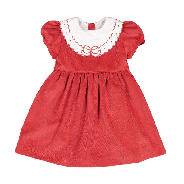 Pre-Order Christmas Eve Bow Dress - Born Childrens Boutique