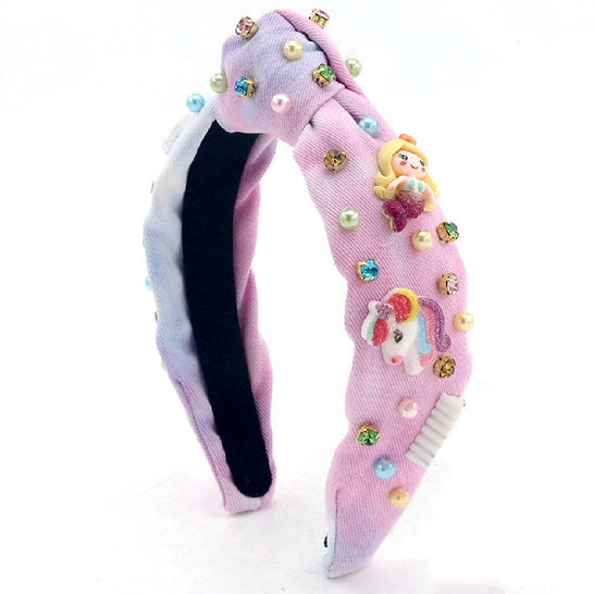 Poppyland Poppy Party Child Headband - Born Childrens Boutique
