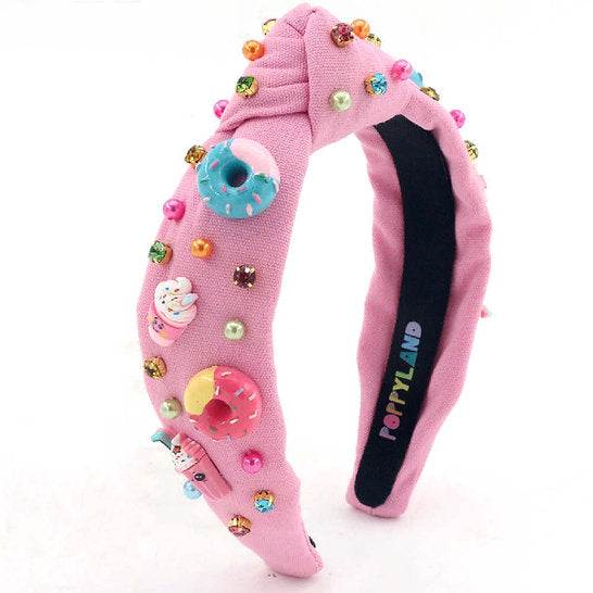 Poppyland Donut Shop Child Headband - Born Childrens Boutique