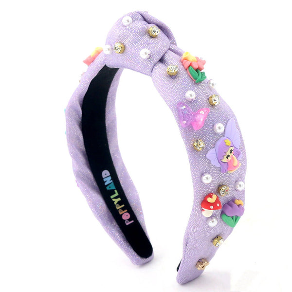 Poppyland Fairy Garden Child Headband - Born Childrens Boutique