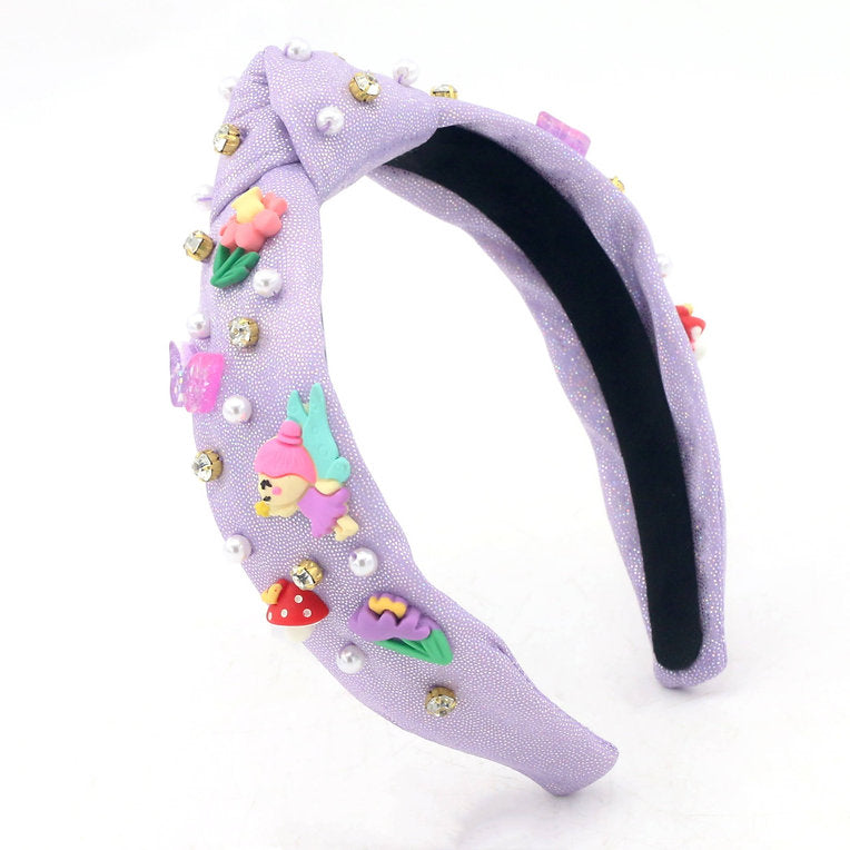 Poppyland Fairy Garden Child Headband - Born Childrens Boutique