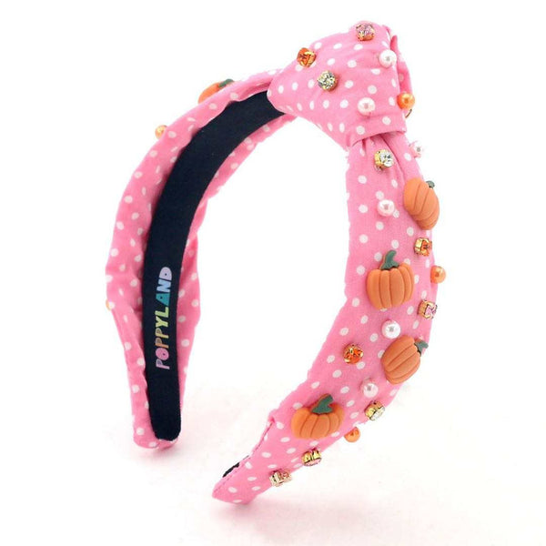 Poppyland Pumpkin Patch Child Headband - Born Childrens Boutique