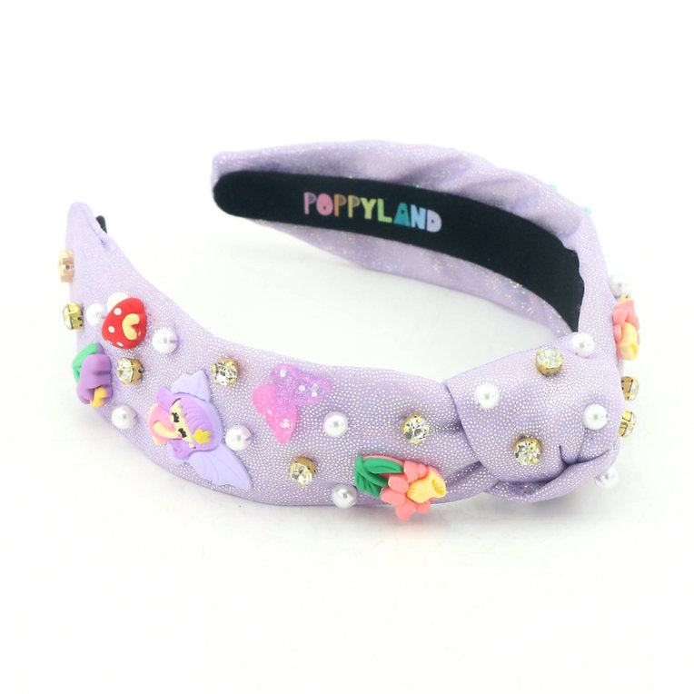 Poppyland Fairy Garden Child Headband - Born Childrens Boutique