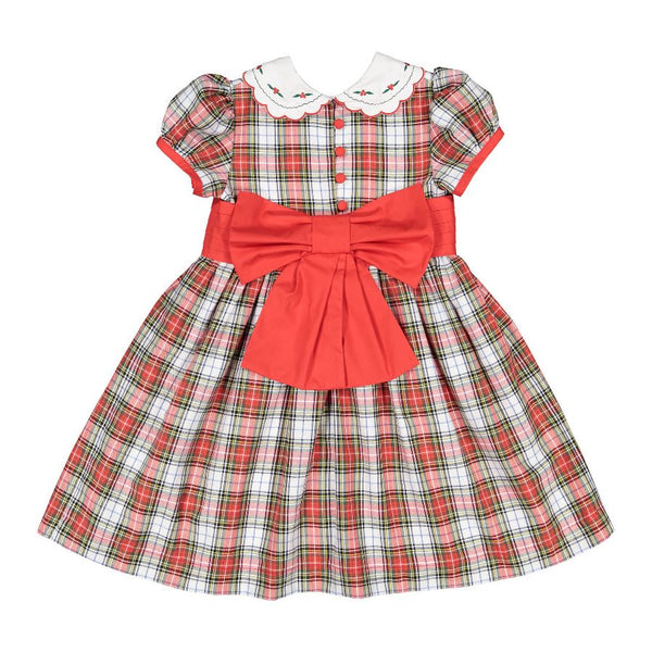 Pre-Order Celebration Tartan Dress - Born Childrens Boutique
