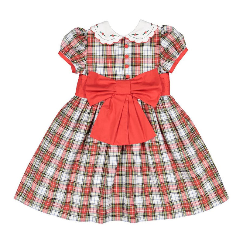 Pre-Order Celebration Tartan Dress - Born Childrens Boutique