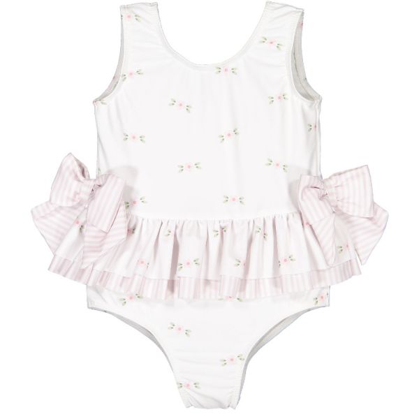 Pink Blossoms Swimsuit - Born Childrens Boutique