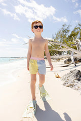 Country Club Colorblock - Seaside Sunny Yellow - Born Childrens Boutique