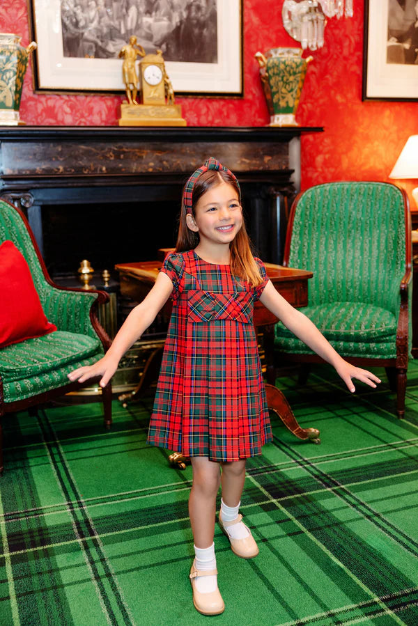 Darcy Dress - Paces Mill Plaid - Born Childrens Boutique
