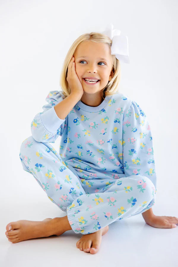 Gates Sweeney Sweatpant - Little London Flowers - Born Childrens Boutique