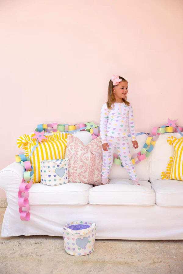 Sara Janes Sweet Dreams Set - We Heart You (Palm Beach Pink) with Palm Beach Pink - Born Childrens Boutique