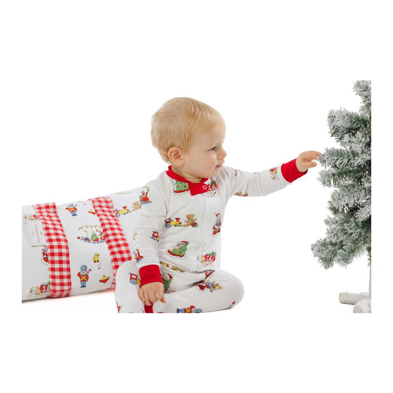 Pre-Order Christmas Toys Baby Boy Pajama - Born Childrens Boutique