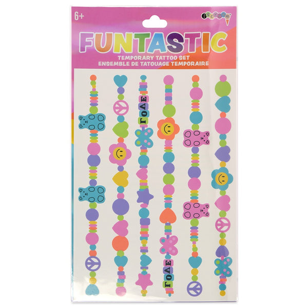 Gummy Bears Hearts Bracelet Tattoo Set - Born Childrens Boutique