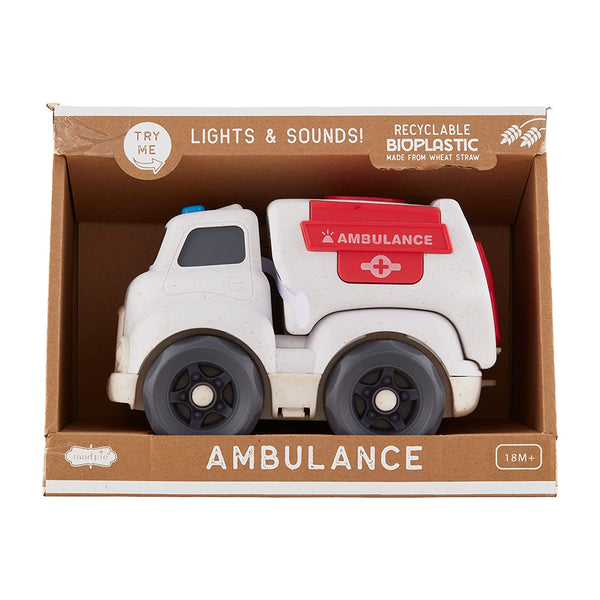 Ambulance Vehicle Toy - Born Childrens Boutique