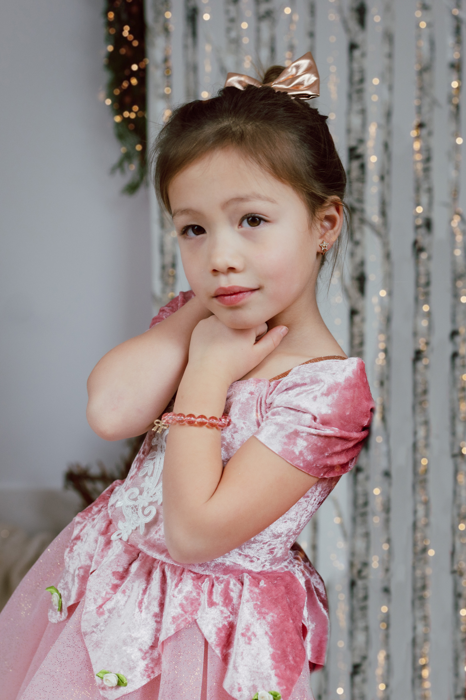 Precious Bows Holiday Bracelet - Born Childrens Boutique