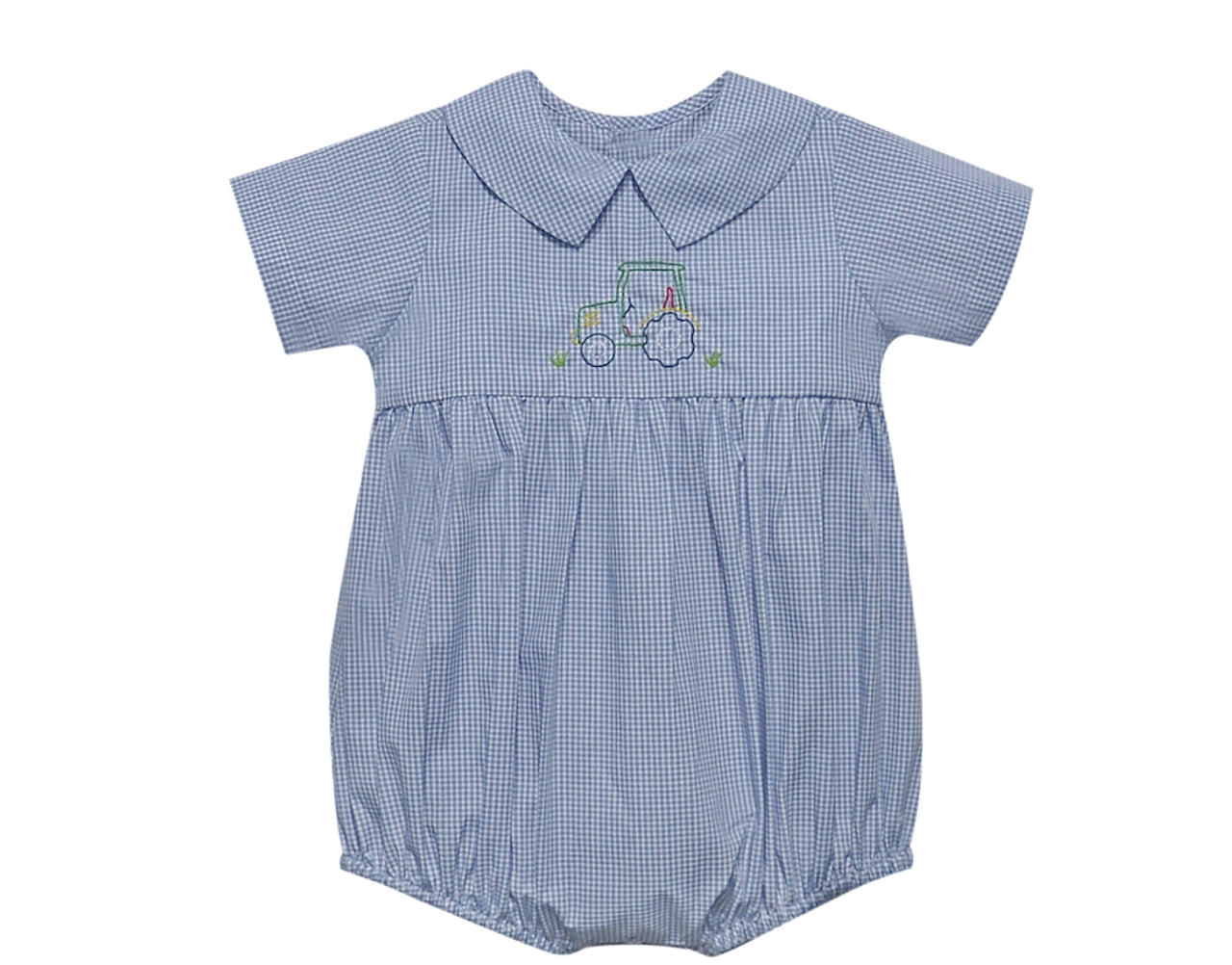 Brady Boy Bubble - Tractor - Born Childrens Boutique
