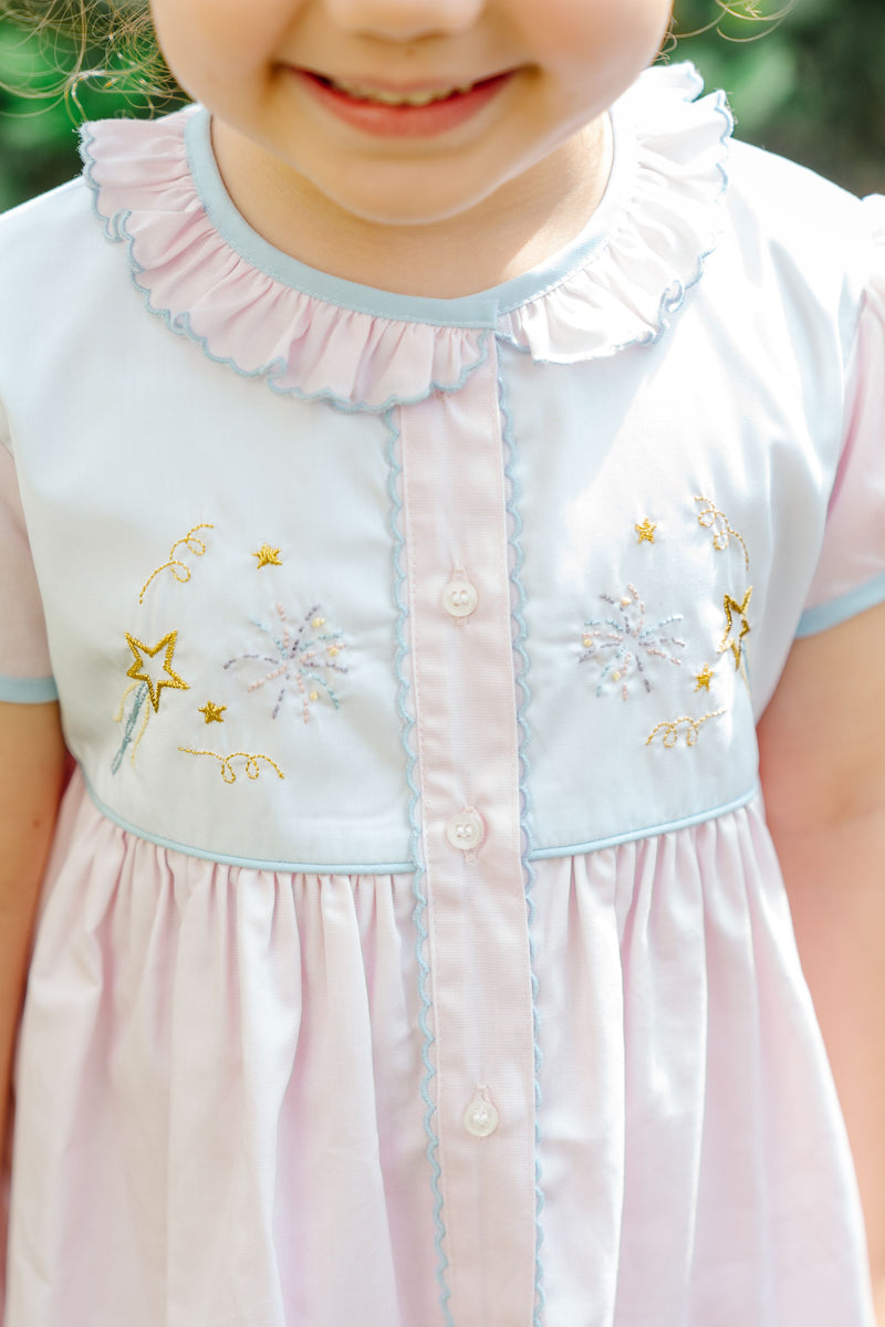 Pre-Order Fireworks Magic Dress - Born Childrens Boutique