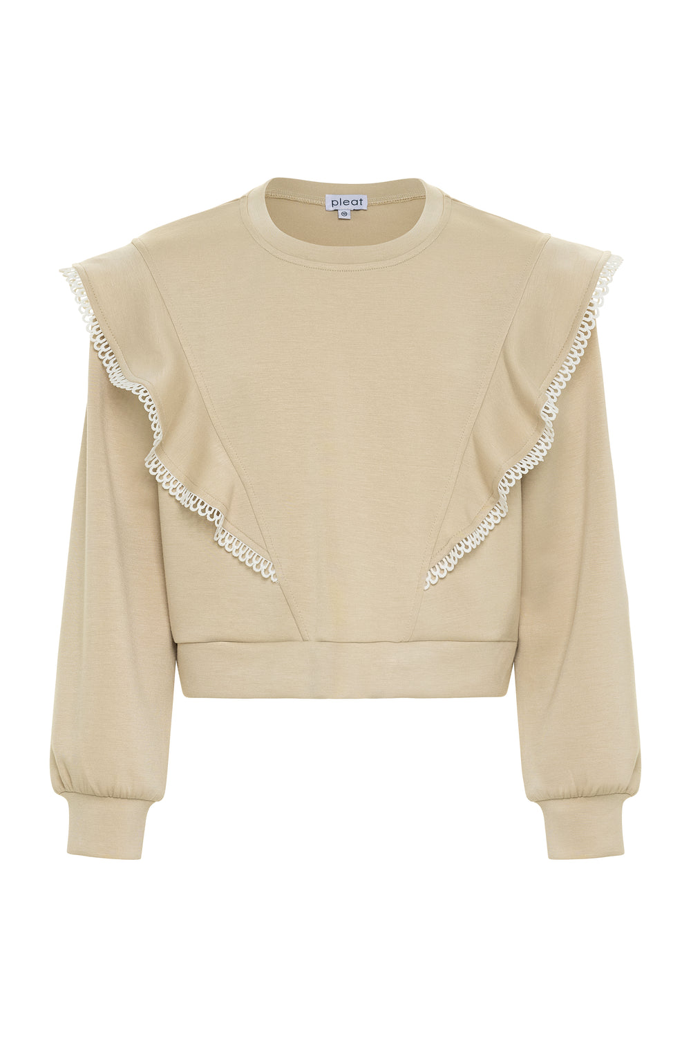 Livvy Sweatshirt Beige - Born Children's Boutique