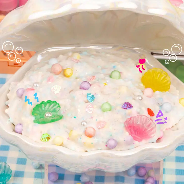 Kawaii Seafood Glossy Semi-Floam Slime - Born Childrens Boutique