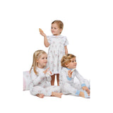 Pre-Order Blue Santa Boy Pajama - Born Childrens Boutique