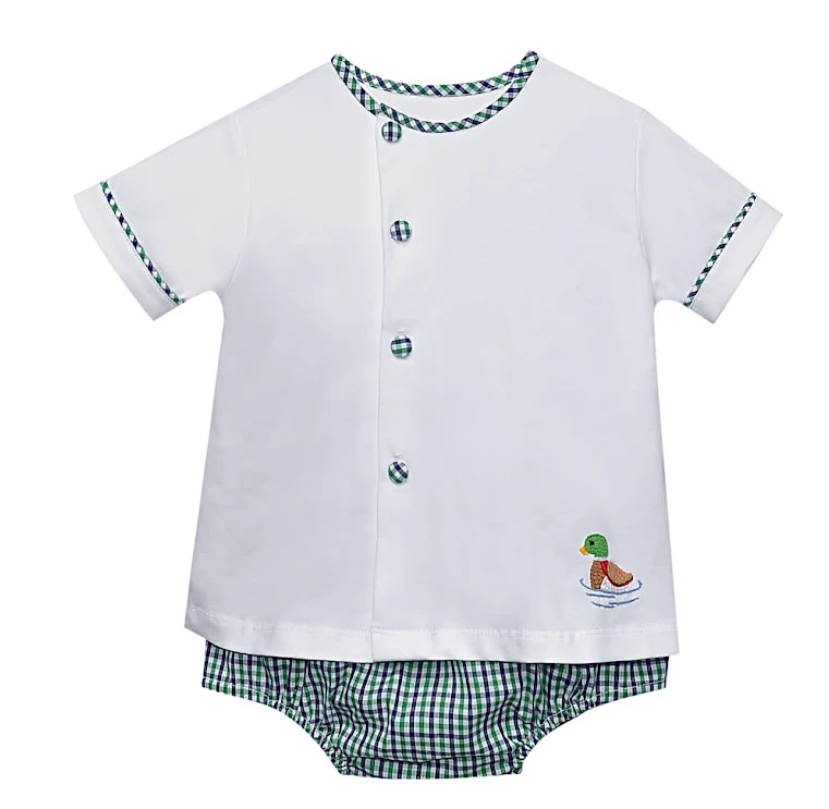 Riley Diaper Set - Ducks - Born Childrens Boutique