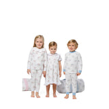 Pre-Order Pink Santa Girl Pajama - Born Childrens Boutique