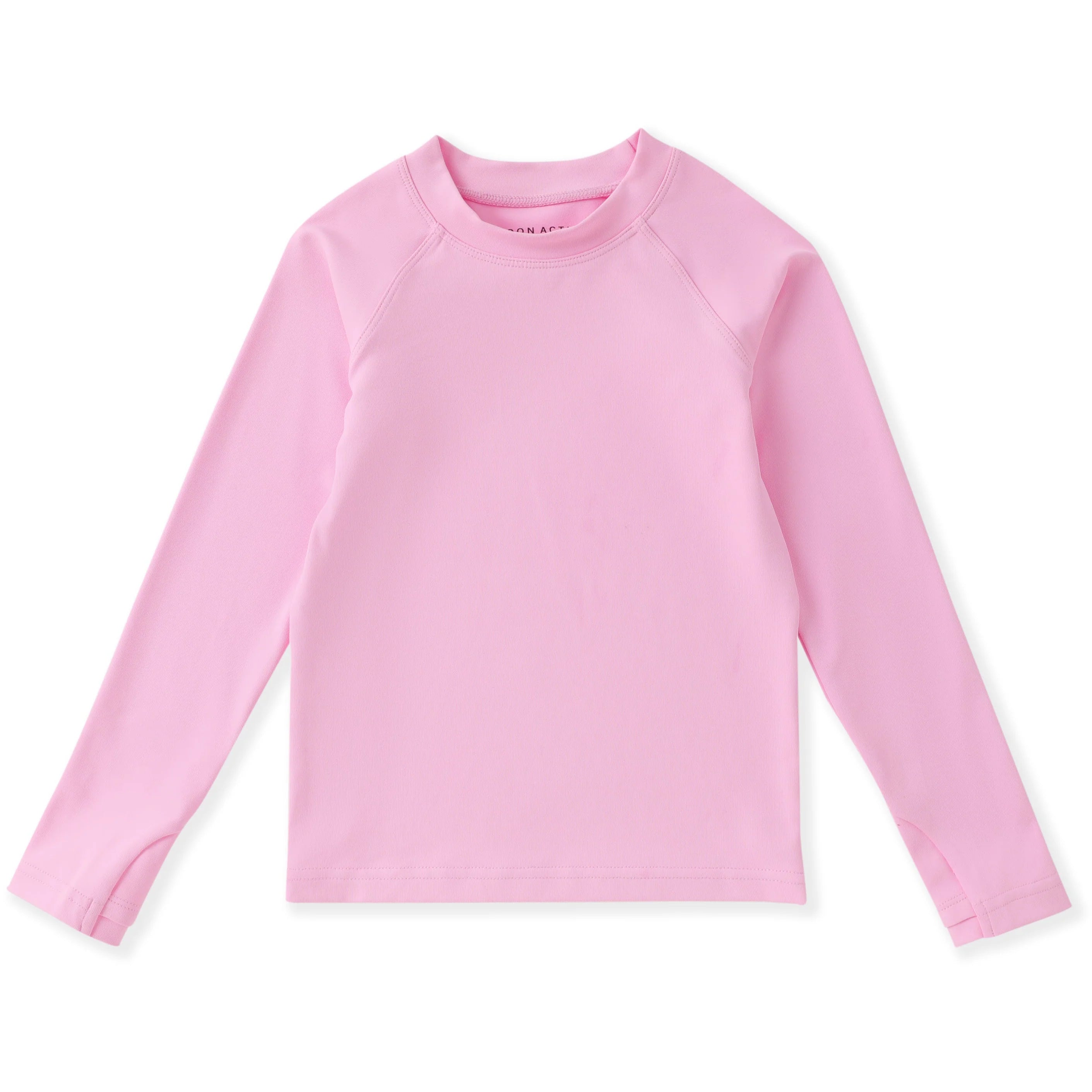 Bubblegum Pink Top w/ Finger Hole - Born Childrens Boutique