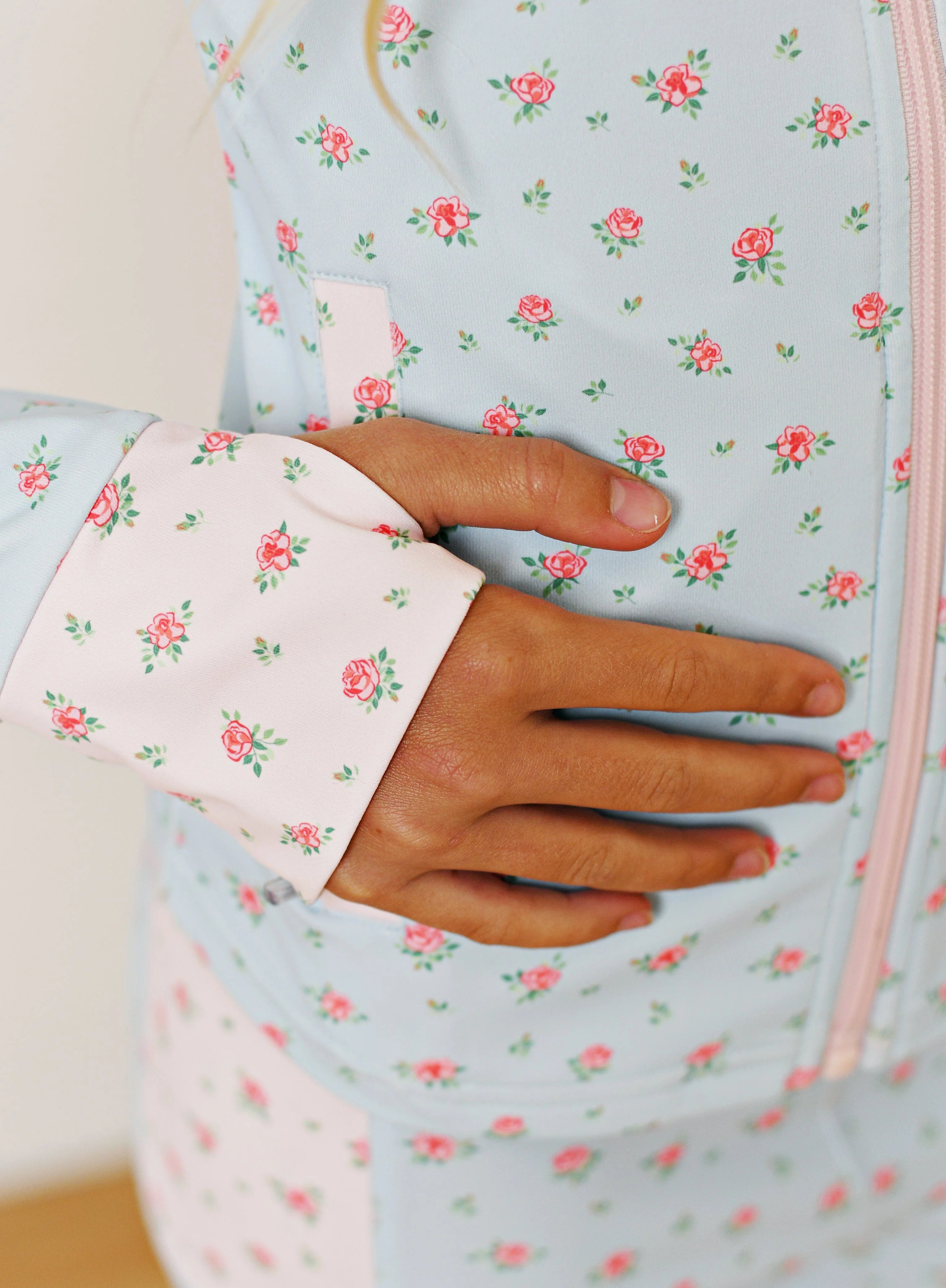 Fancy Floral Active Jacket - Born Childrens Boutique