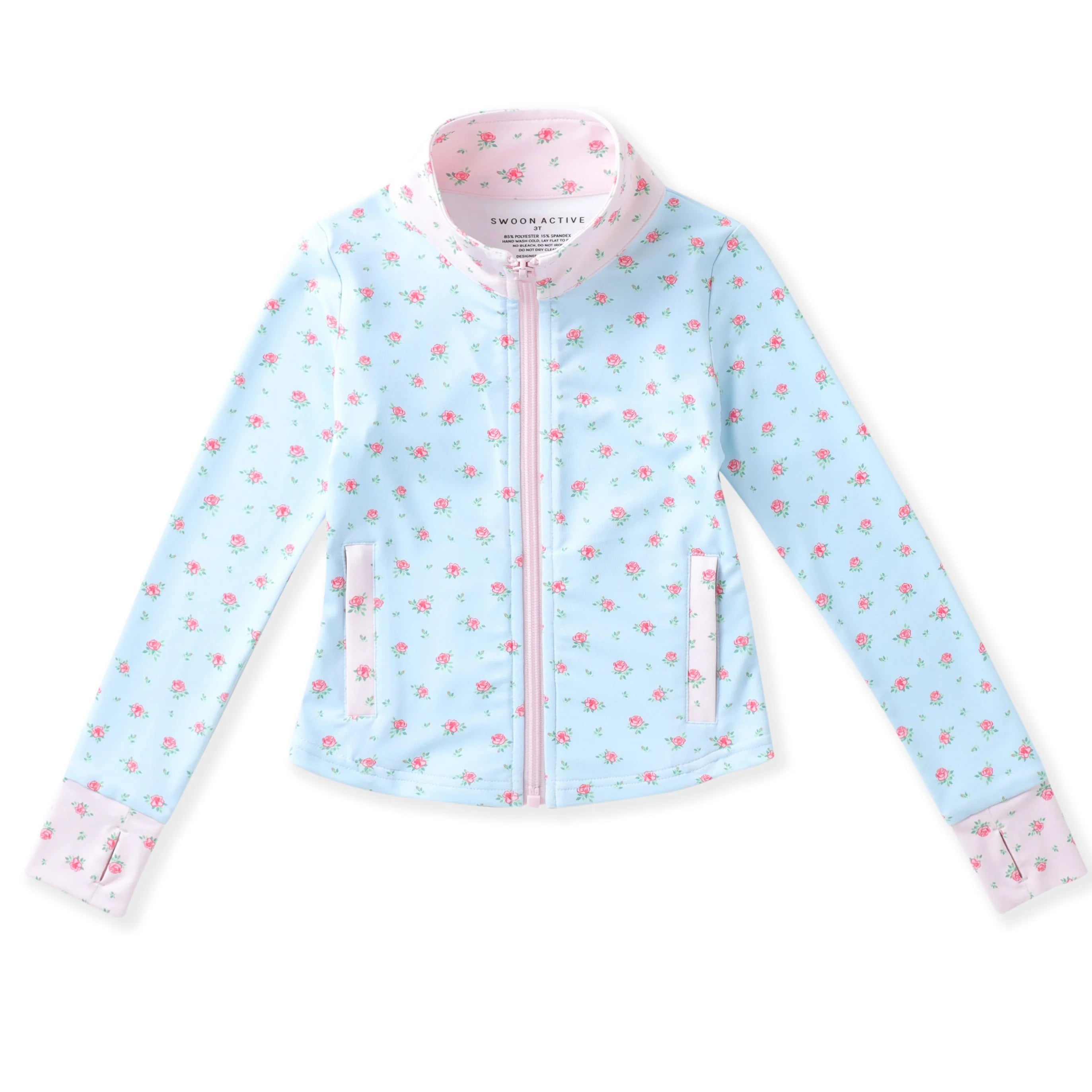 Fancy Floral Active Jacket - Born Childrens Boutique