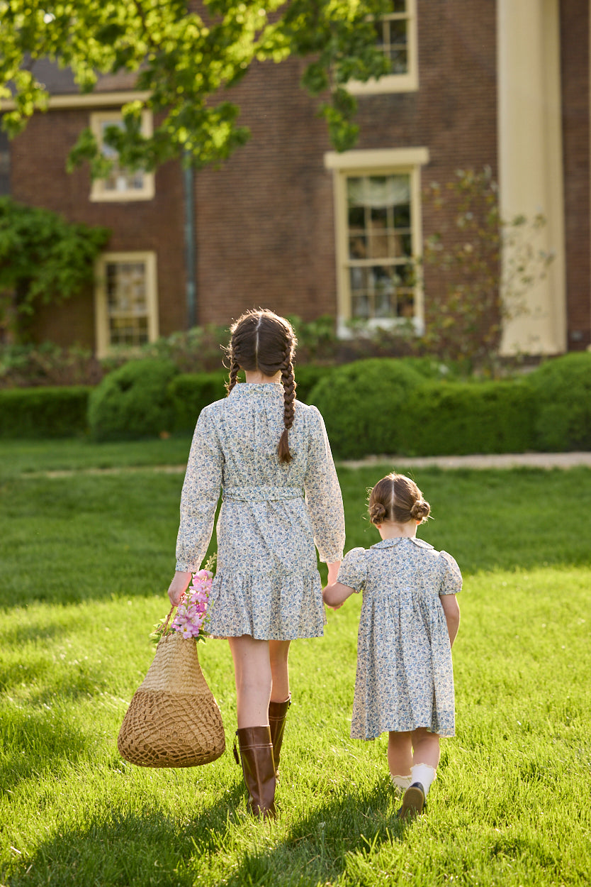 Amore Dress - Wisteria Floral - Born Childrens Boutique