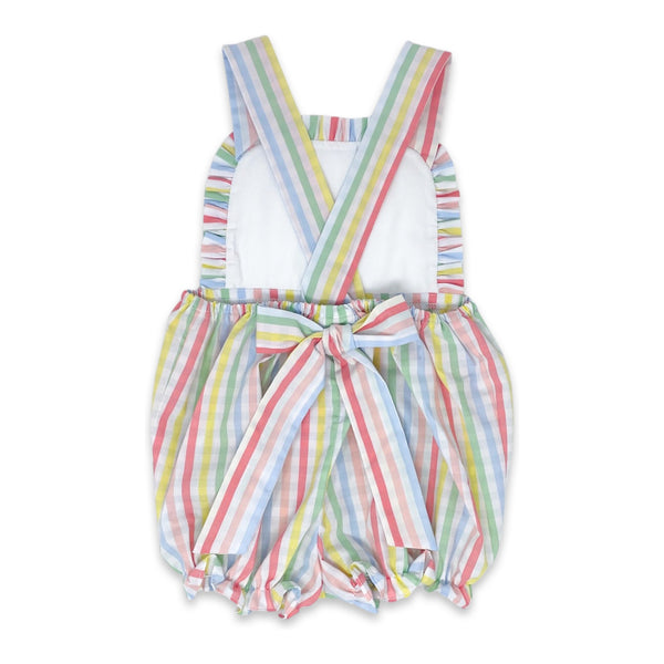 Margaux Bubble - Rainbow Stripe - Born Childrens Boutique
