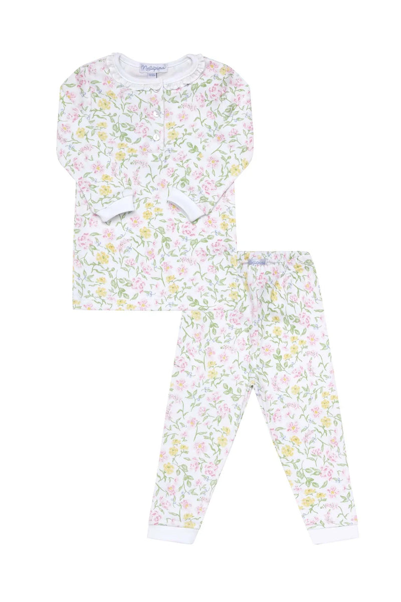 Berry Wildflowers Pajamas - Born Childrens Boutique