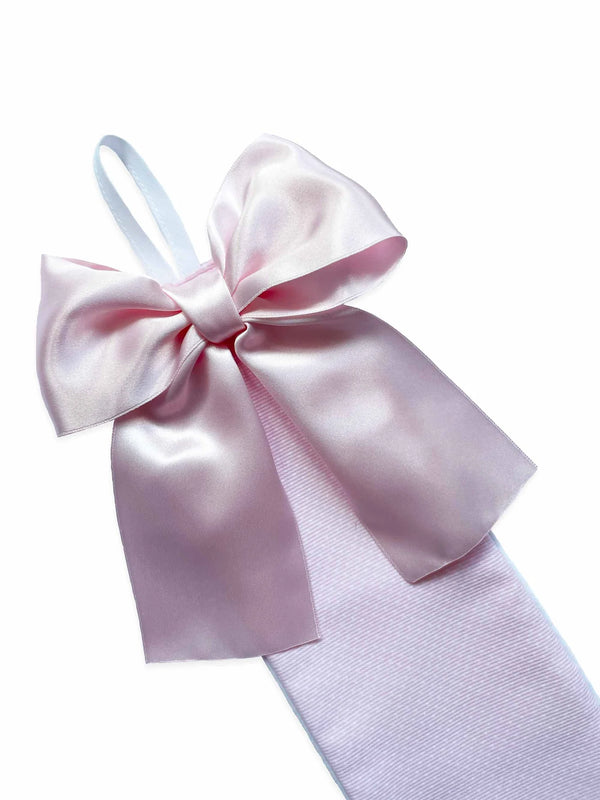 Bow Holder , Small Dot Baby Pink - Born Childrens Boutique