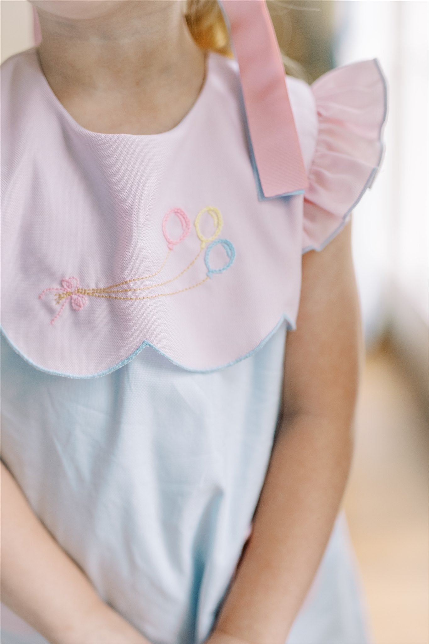 Pre-Order Balloons Dress - Born Childrens Boutique