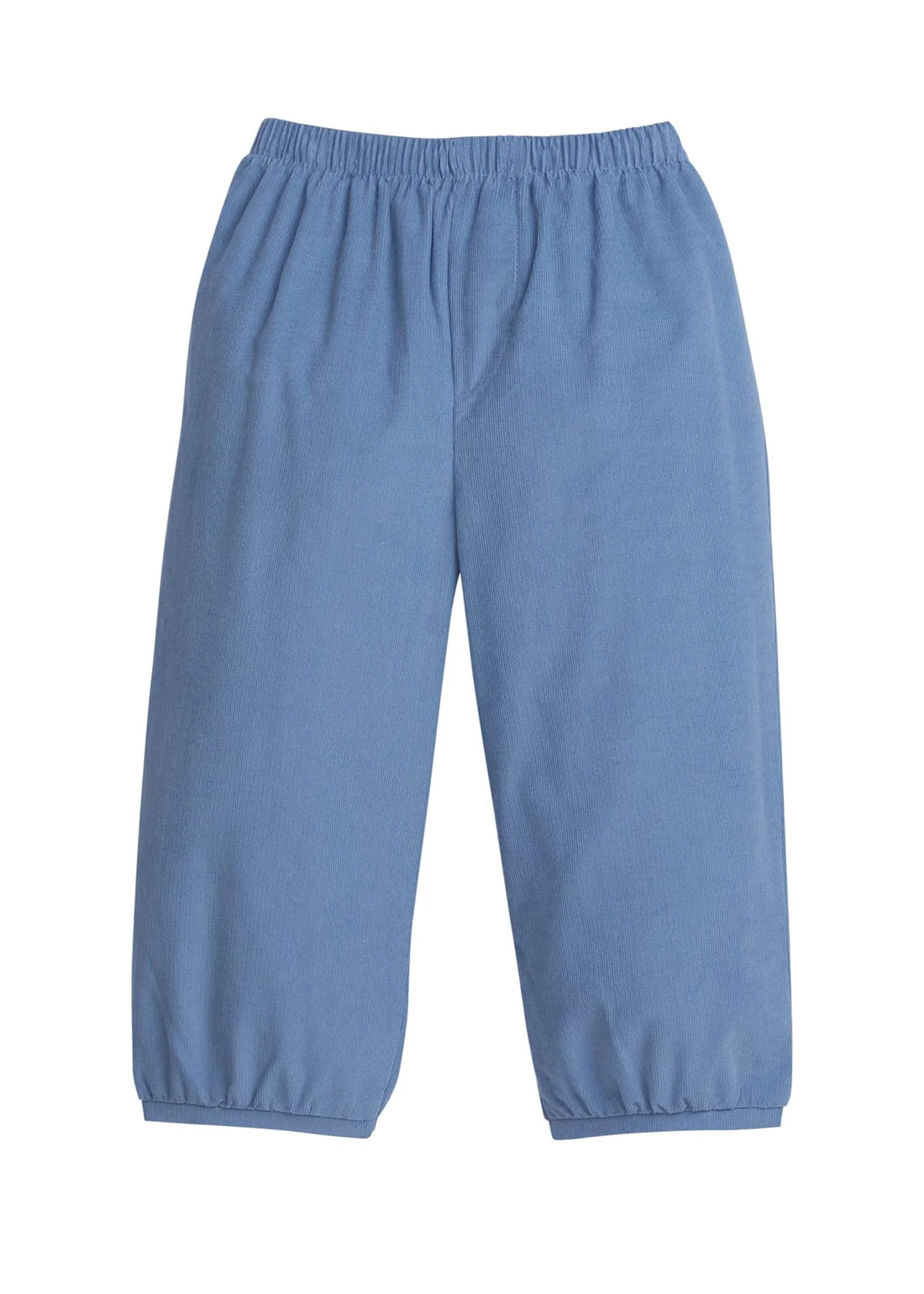 Banded Pant - Stormy Blue Corduroy - Born Childrens Boutique