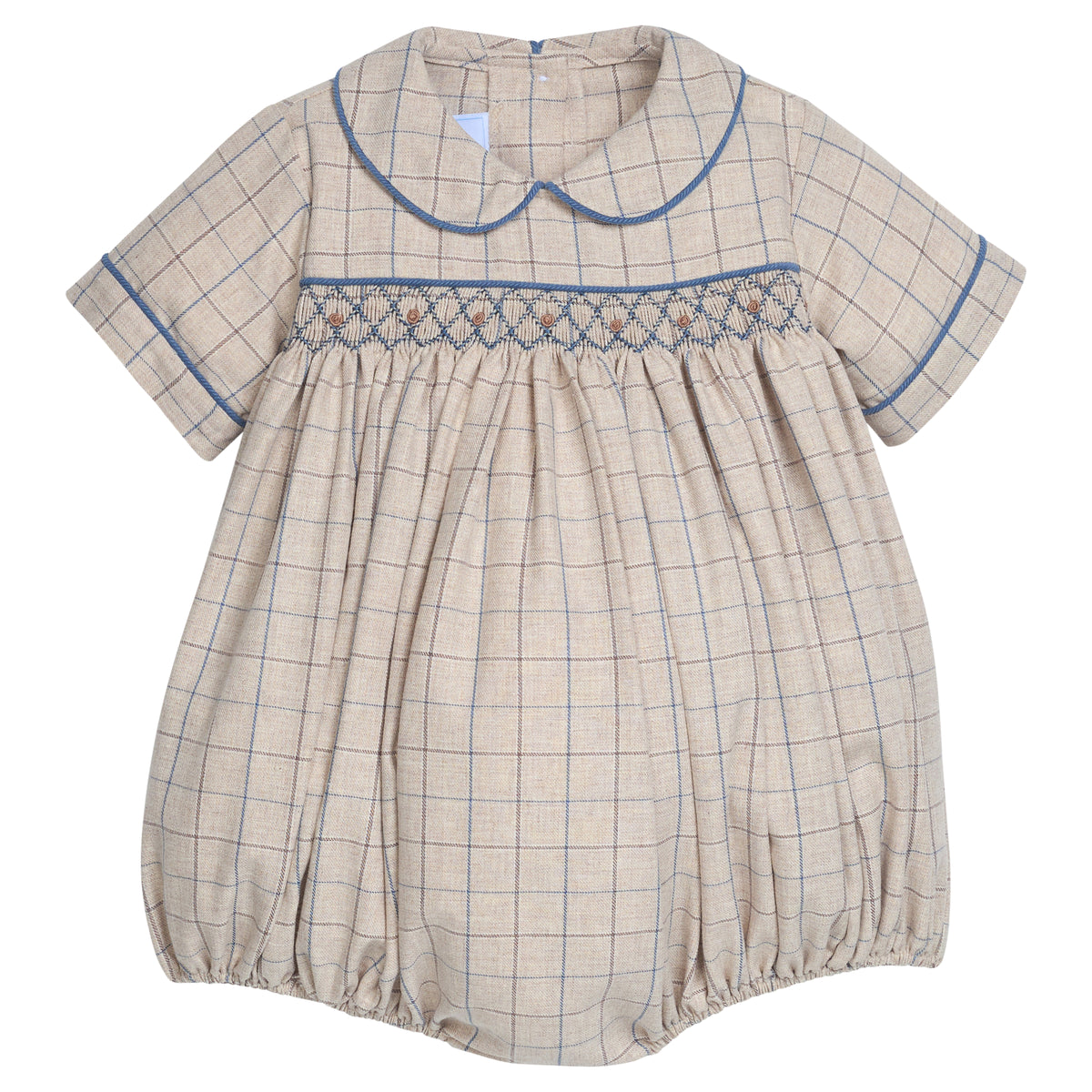 Barrington Bubble - Durham Windowpane - Born Childrens Boutique