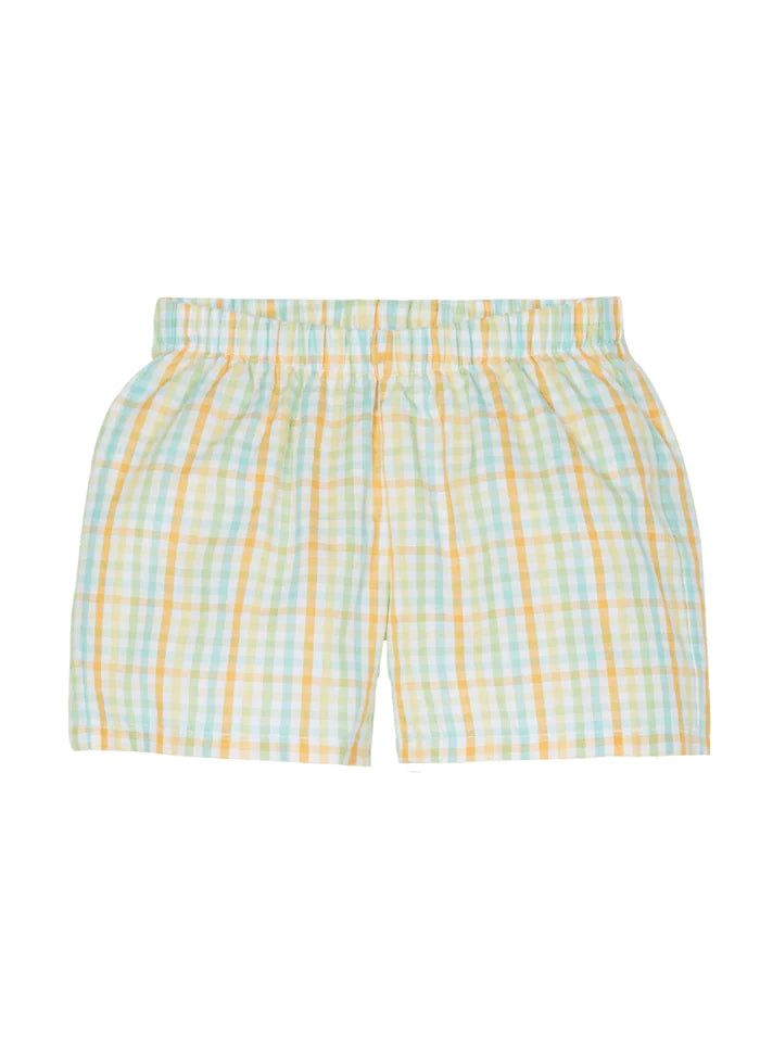 Basic Short - Preppy Check - Born Childrens Boutique