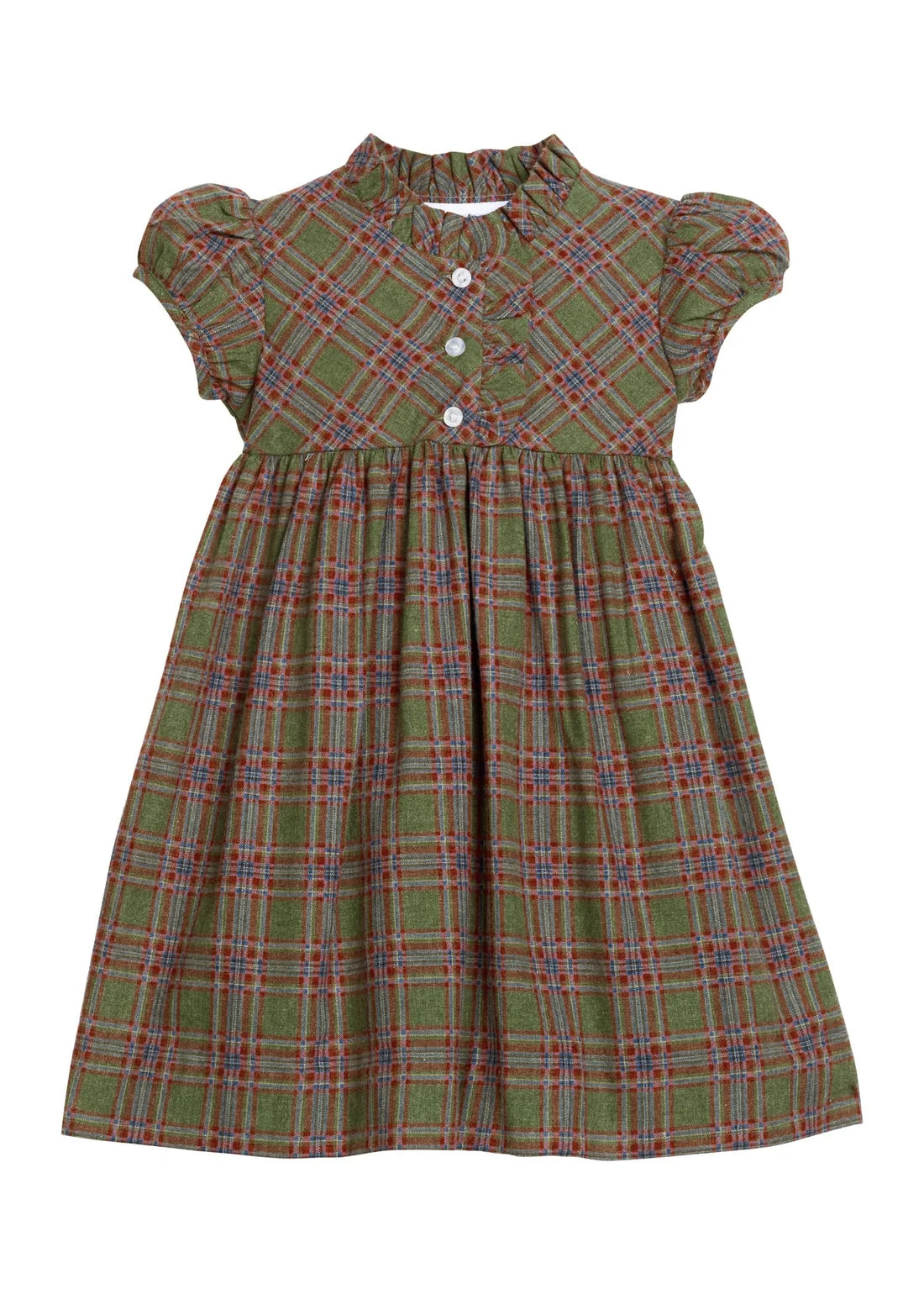 Birdie Dress - Thornhill Plaid - Born Children's Boutique